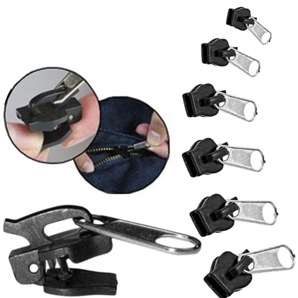20/40PCS Instant Zipper Universal Instant Fix Zipper Repair Kit Removable Replacement Zip Slider Teeth Rescue Zippers For Sewing