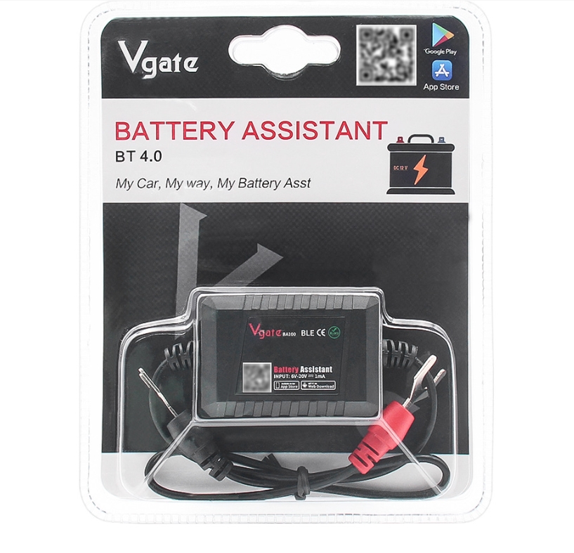Batterimonitor 12V Bluetooth 4.0 - Batterianalysator til Android og iOS