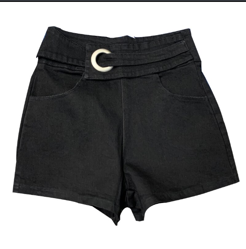 Full Size High Waist Slim Denim Shorts