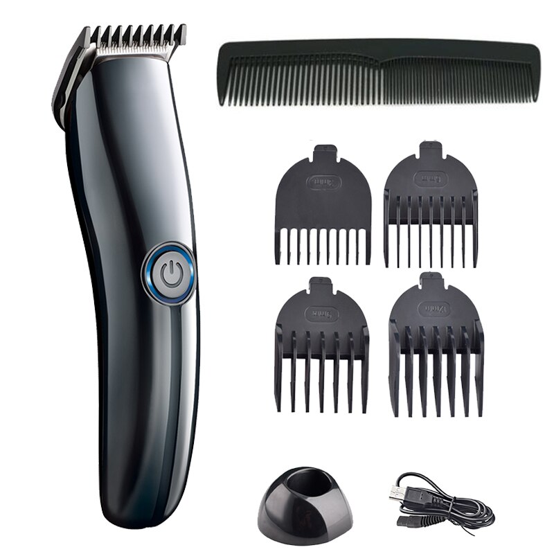 Hair Clipper - Cordless Blade Men's Supplementary Beard Hair Cutting & Combing Rechargeable Cordless Hair Trimmer Set: Default Title