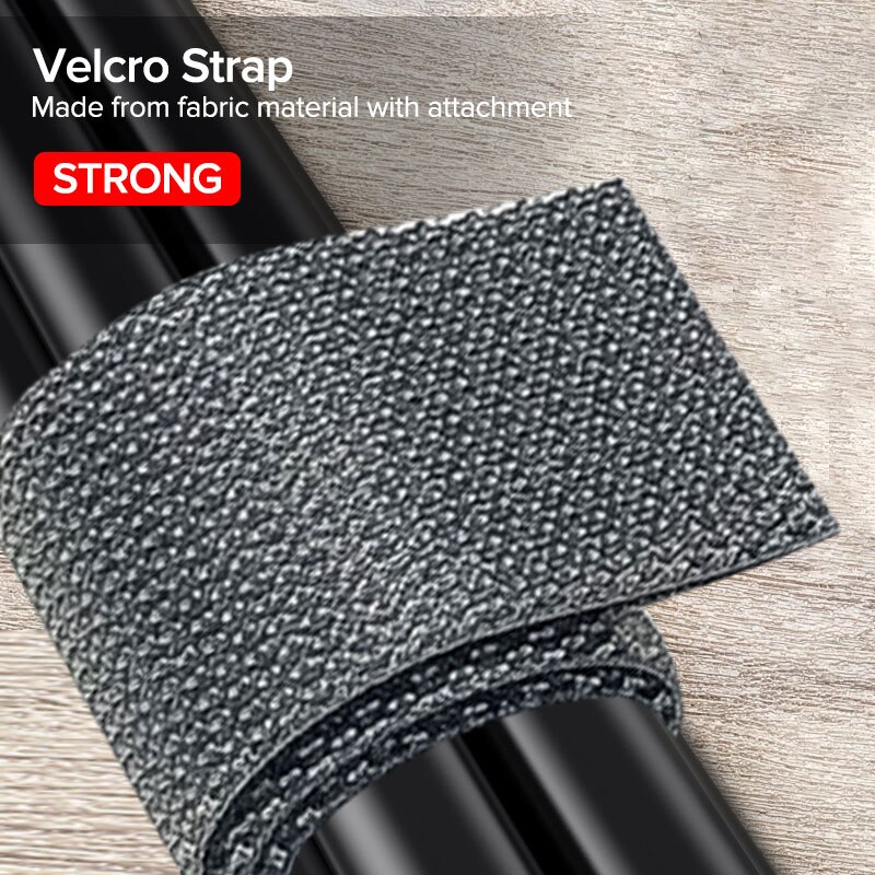 USB Cable Organizer Winder Cable Organizer Ties Mouse Wire Clip Earphone Cable PC Cord Management Phone Hoop Tape Protector 5m