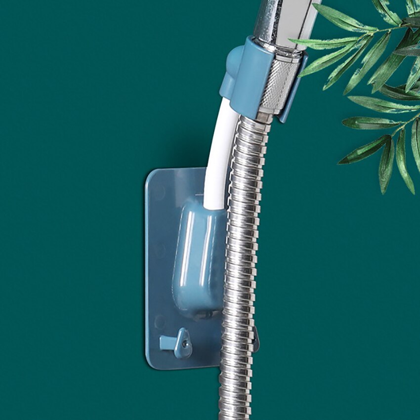 Douchekop Houder Flexibele Douchekop Beugel Verstelbare Sticker Douchekop Wall Mount Houder Voor Hand Gehouden Douche