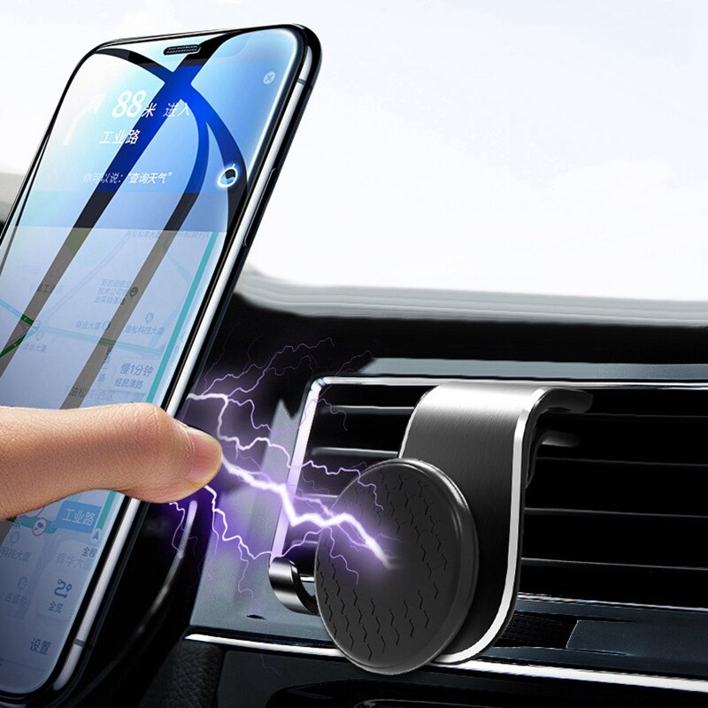 Car Mobile Phone Magnetic Bracket Powerful Magnetic Air Outlet Car Bracket Phone Accessories
