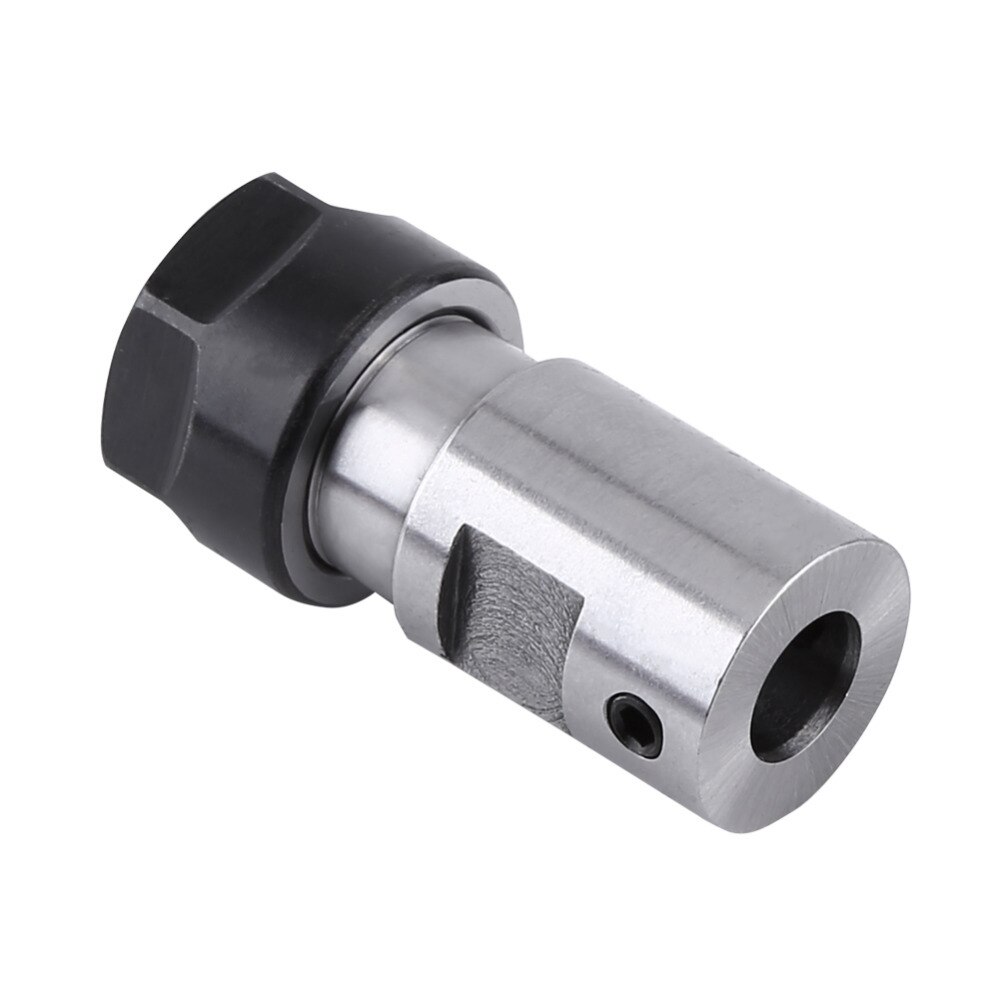 ER11 Stahl Spannzangen Spannfutter Spindel Verlängerung Stange Motor Welle Halter Innen 8MM Für CNC Fräsen Zubehör Spindel Frühling Collet