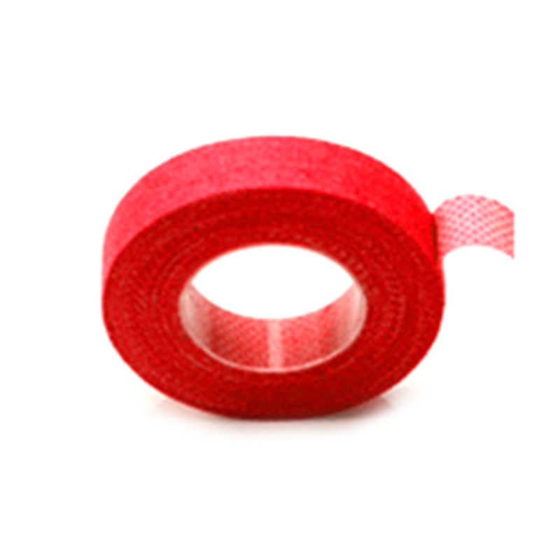 Guzheng Schmuck Nagel Abdeckung Banjo Ukulele Band Baumwolle Gitarre Laute Fingernagel Band Rolle Tragbare Drachen Schnur Instrument 5x: rot