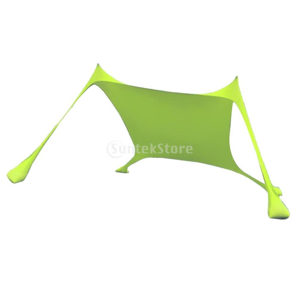 Portable Tent Tarp Sun Shelter Pop Up Beach Sun Shade Canopy for Outdoor Activities 3-4 person