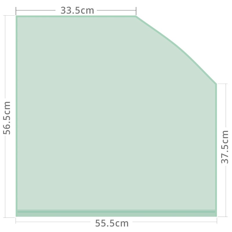 PVC Stereo Biological Microscope Dust Cover Microscope Accessories: 55.5X56.5X37.5cm