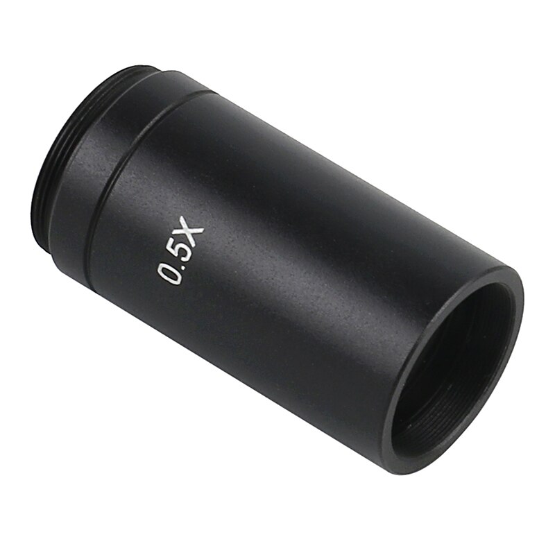 0.5X C-MOUNT Adapter Camera Auxiliary Lens For Industrial Microscope CCD Camera Electronic Eyepiece
