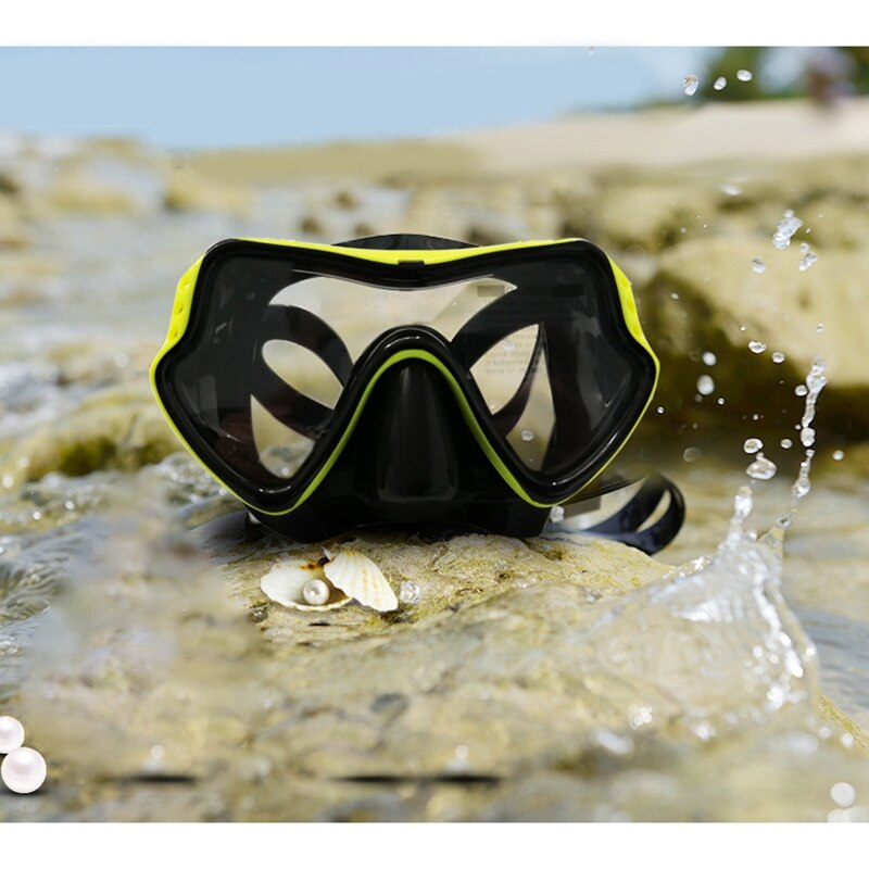 Snorkelen Set Anti-Fog Duikbril Snorkel Met Siliconen Mond Stuk Scuba Voor Volwassenen Zwemmen Duiken