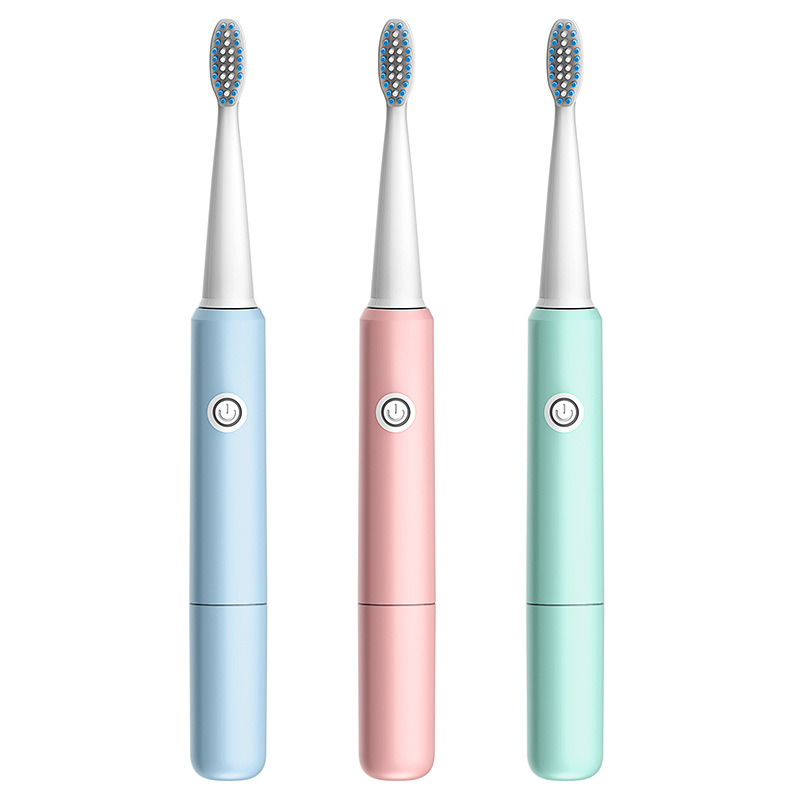 Sonic Electric Toothbrush Men And Women Adult Household Non-Rechargeable Soft Bristle Fully Automatic Waterproof Couples