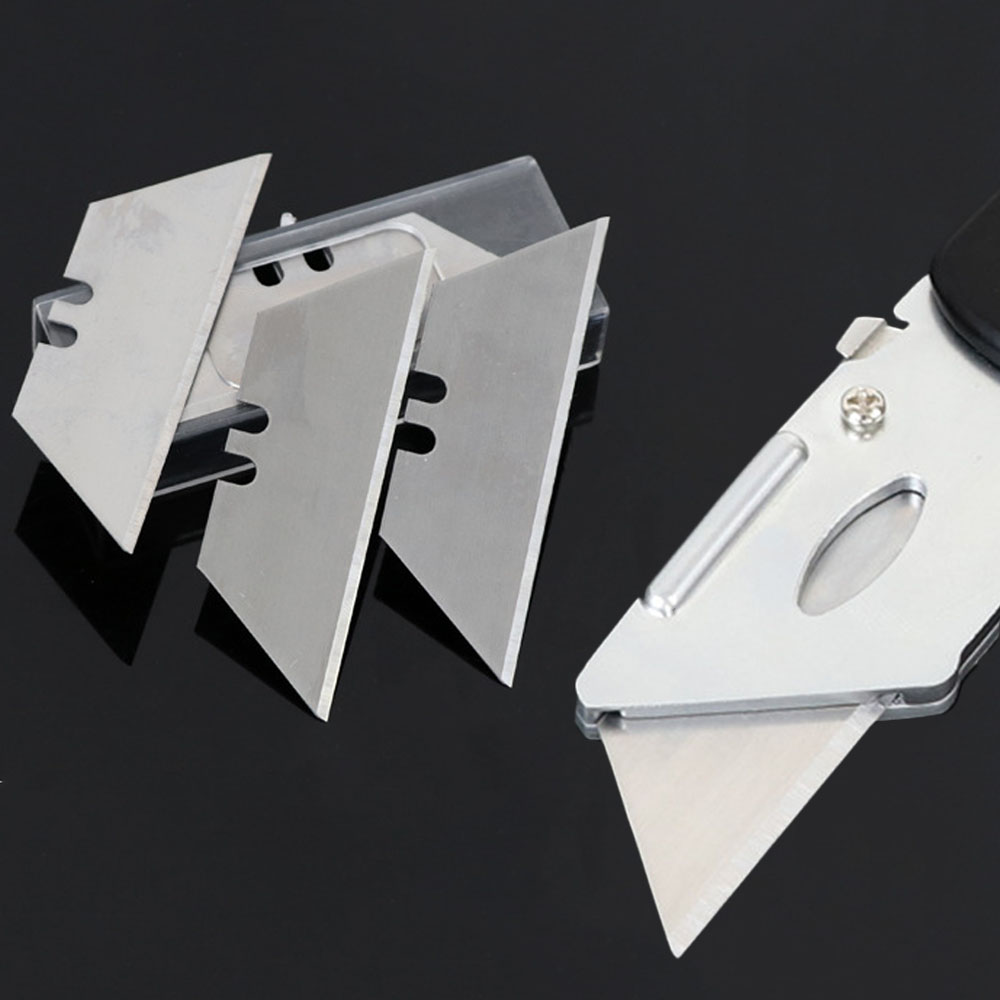 5PCS IN SET Heavy Duty Utility Knife Blades Replacement For Knives Replaceable Blade Carpet Leather Paper Cutter Hand Tools