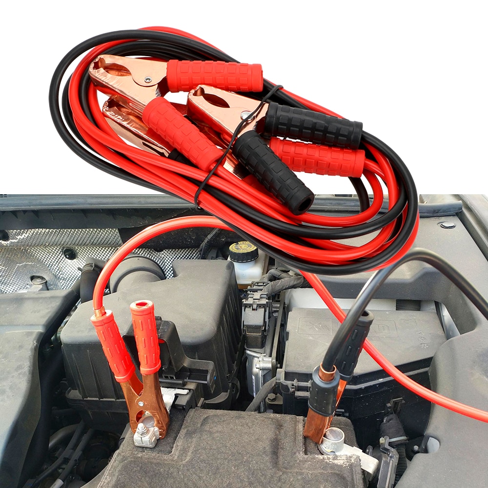 Car Jumper Battery Cables 220cm Booster Cable Emer... Grandado