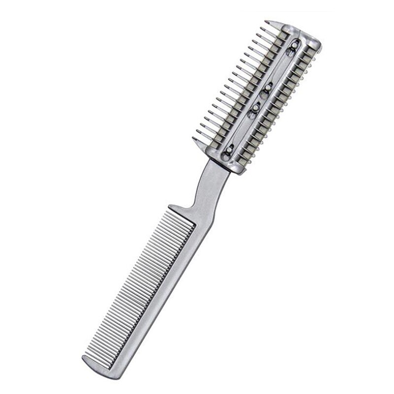 Tondeuse pour animaux de compagnie, peigne de coupe, avec 2 lames, rasoir de toilettage, peigne amincissant pour chien et chat, brosse dépilatoire,
