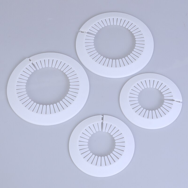 2 Pcs Wall Hole Duct Cover Shower Faucet Angle Valve Pipe Plug Decoration Cover Pipe Fittings Acc