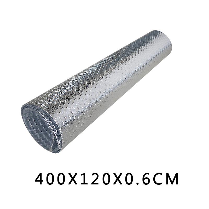 1 Roll Thick 1.2M Width Car Sunshade Aluminum Foil Cover Bubble Heat Insulation Film Roof Insulation Film For Car: Brown