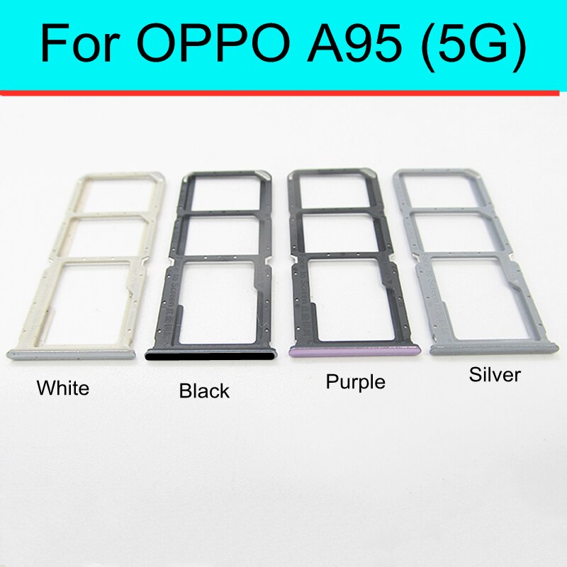 1Stck Sim Karte Tablett Halter Pro OPPO A95 5G PELM00 Sim Mikro Leser Karte Slot Adapter Karte Steckdose Reparatur Teile
