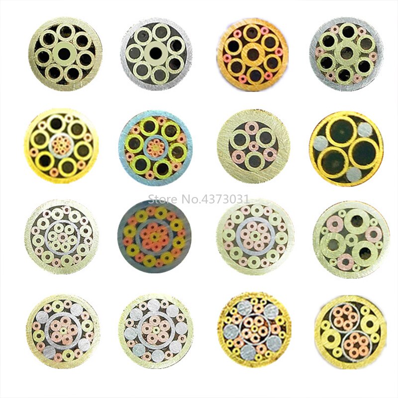 Remaches de pasador de mosaico de 6mm para tornillo de mango de cuchillo, remaches de mosaicos de latón, tubo de acero para uñas, más , estilo exquisito, longitud de 90mm