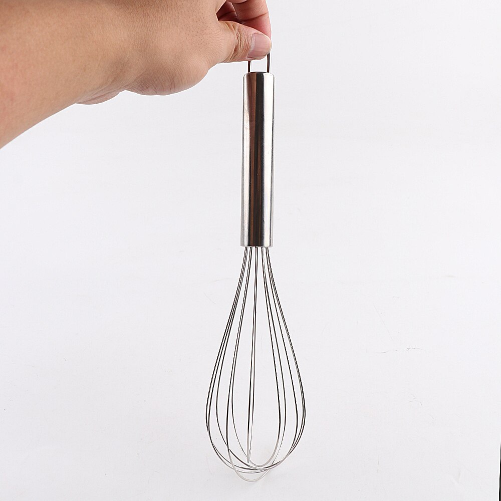 Mini Stainless Steel Handle Stirrer Practical Milk Cream Butter Whisk Mixer Cook Baking Whipping Tool Kitchen Bake Accessories