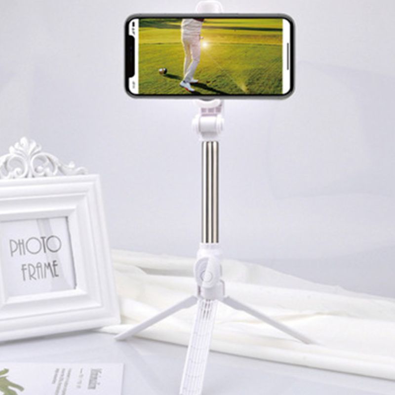 Tripod Golf Swing Holder Recorder Bluetooth Selfie Stick Cell Phone Clip Holder