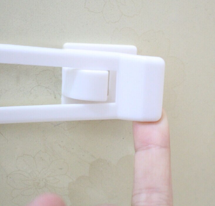 1Pc Veiligheidsslot Koelkast Kasten Lock Voor Baby Security Anti-Snuifje Veilige Bescherming Van Kinderen Baby Care Proofing product