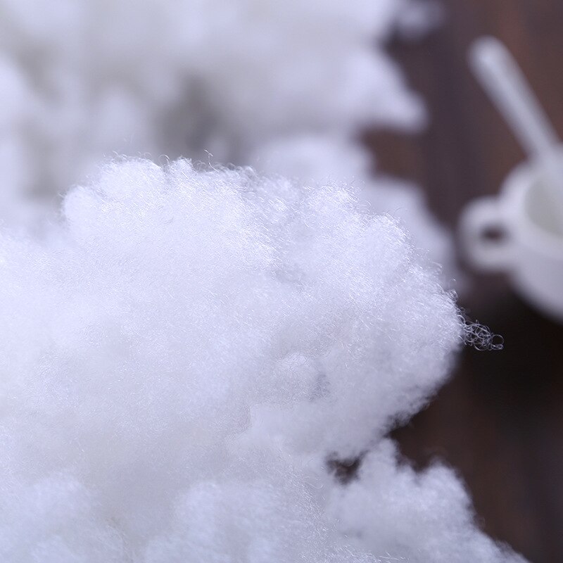 Blanc perle coton utilisé pour le remplissage coussin noyau oreiller noyau doux siège coussin coussin de base coton laine bricolage poupée