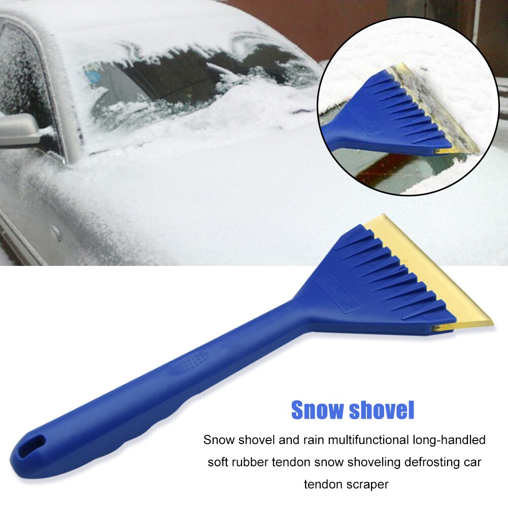 Long Handle Ice Scraper Glass Window Clean Squeegee Snow Shovel Water Remover Auto Car Film Wrap Tools