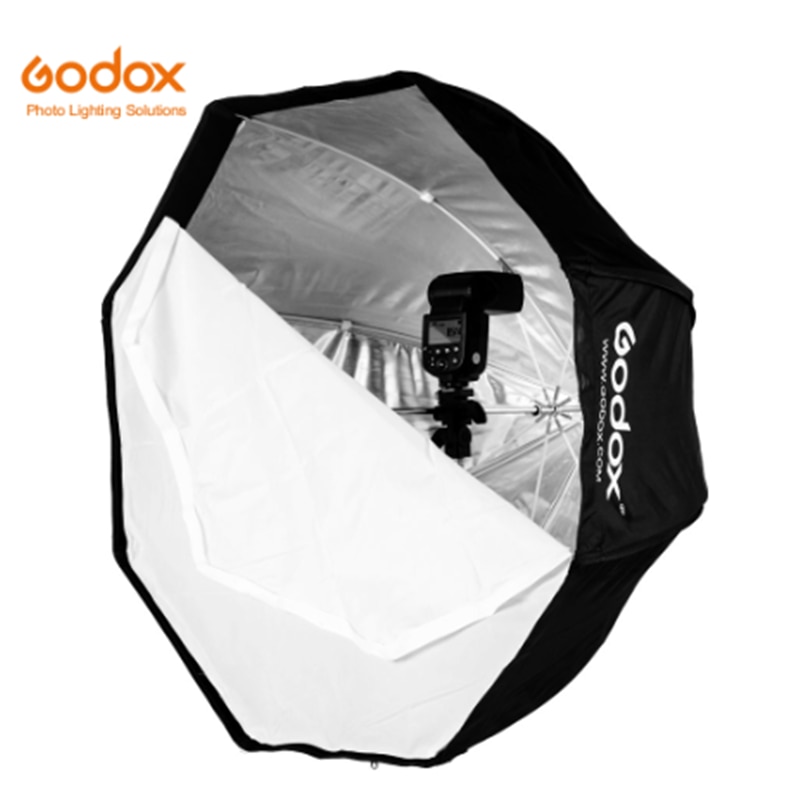 Godox 120cm 47in bærbar octagon softbox paraply brolly reflektor til blitz