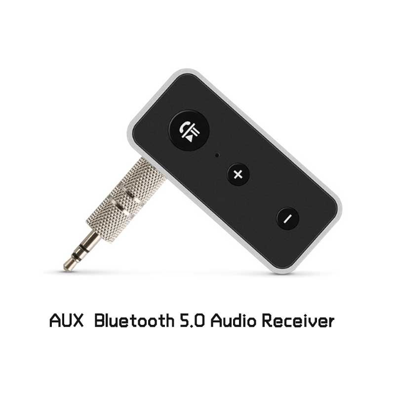 Rovtop Bluetooth 5.0 Audio Receiver Real Stereo Speaker Audio Receiver Bluetooth Adapter For Car Kit Wireless Aux 3.5mm Jack: AUX Bluetooth 5.0