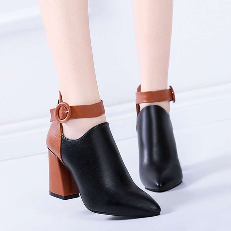 Nelson Kitten Heel - Enkellaarsjes voor dames - Rood
