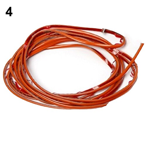 Styling Mouldings Universal Auto Chrome Car Accessories 3M Interior Exterior DIY Molding Decoration Trim Strip: Orange