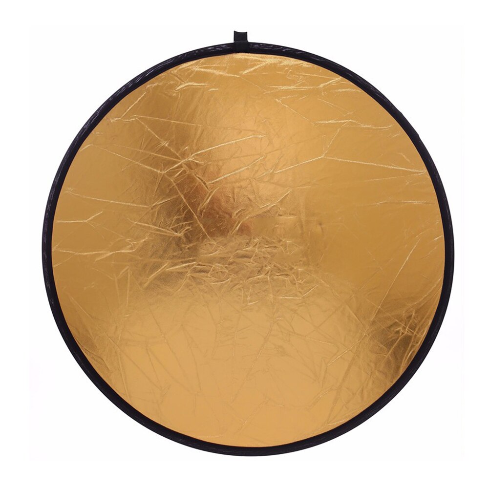 5 in 1 Photography Reflector Gold Silver White Black Translucent Portable Collapsible Light Round Photo Studio Reflector 80cm