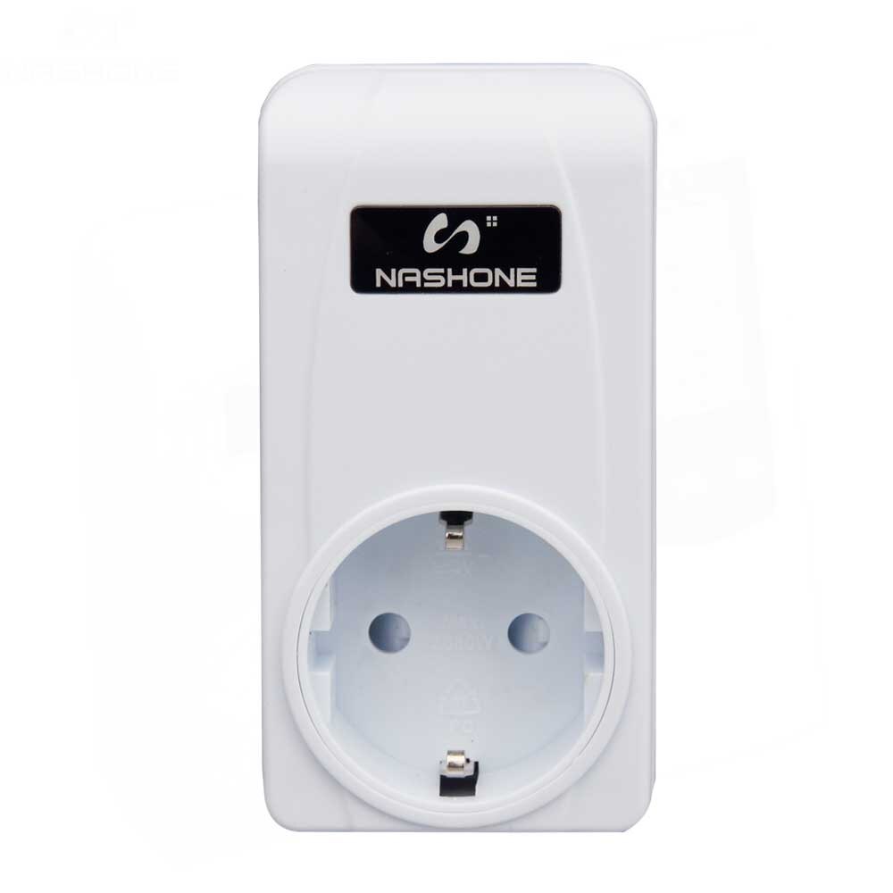 Nashone 110-230V Wireless Heating Thermostat Remote Control Smart Thermostat Temperature Controller EU/US Socket Remote Control: EU Plug