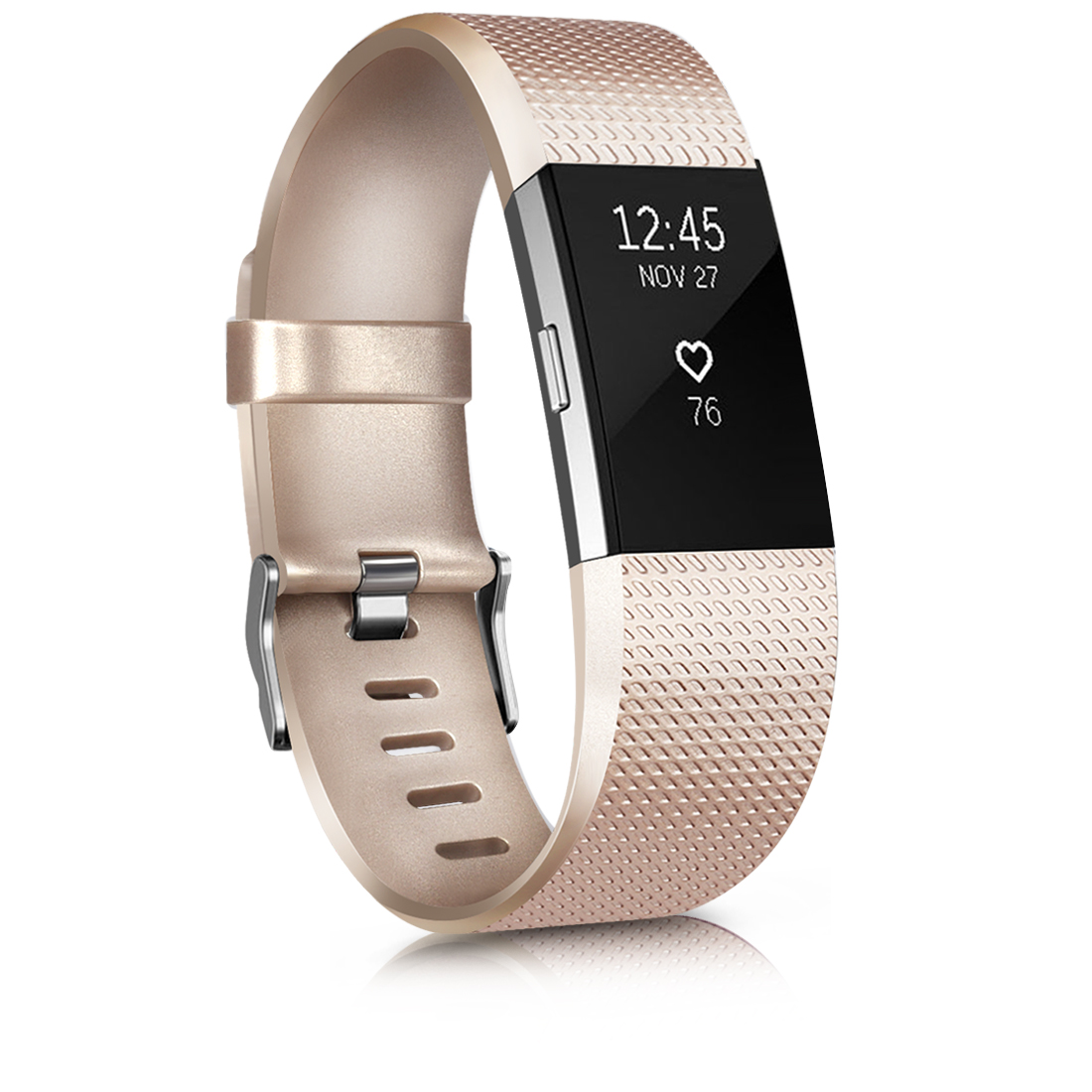 Correa para Fitbit Charge 2, pulsera de reloj, bandas de repuesto de silicona, pulsera para Fitbit Charge 2, accesorios para reloj inteligente: S / Black Yellow