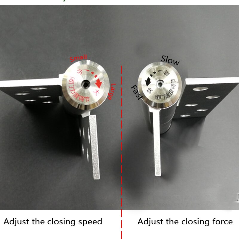 Hydraulische Scharnier Metalen Aluminium Legering 6 "Auto Positionering Deurdranger Mute Kussen Scharnieren Hoge Belasting Multifunctionele Home Hardware