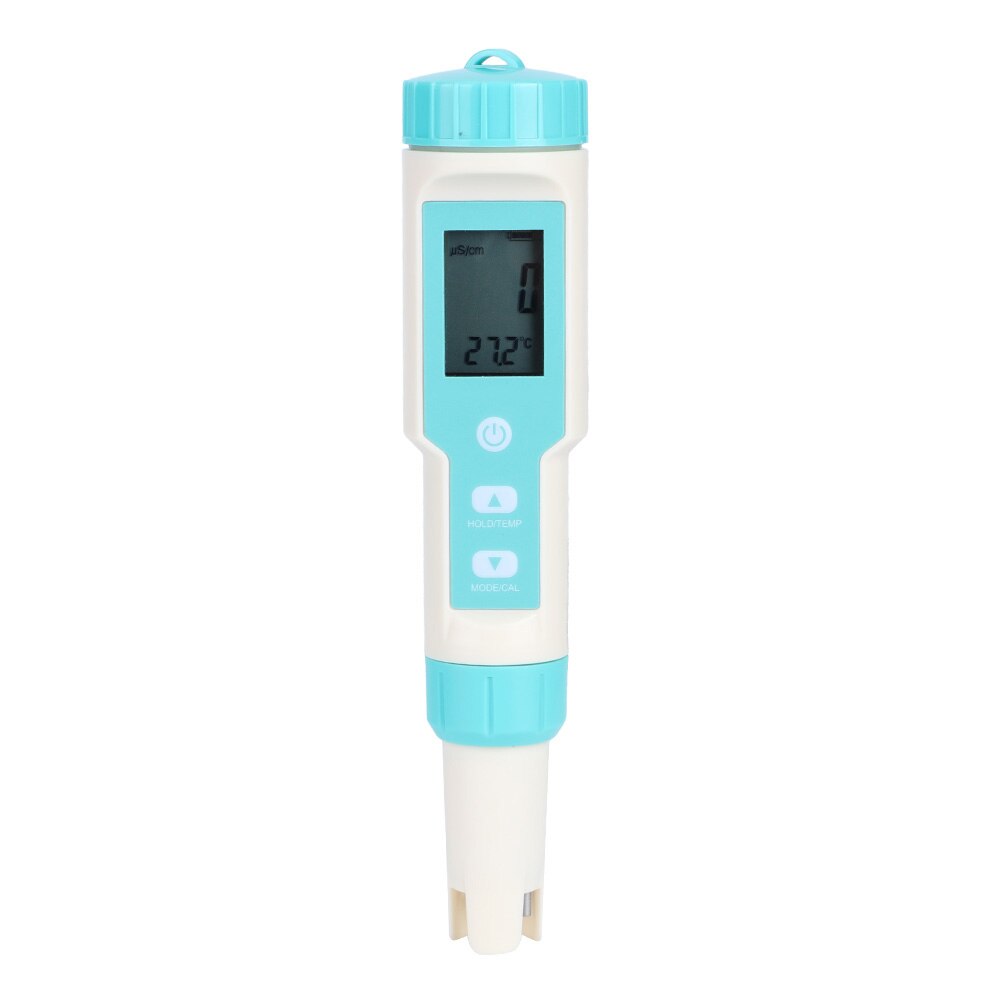 PH Meter Waterproof Electronic Salinity PH TDS EC ORP Tester Hydrometer Water Testing Tool Digital Meter