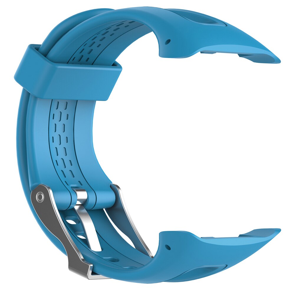 Couple édition Silicone bracelet de remplacement pour Garmin Forerunner 10/15 dispositif portable intelligent: Bleu