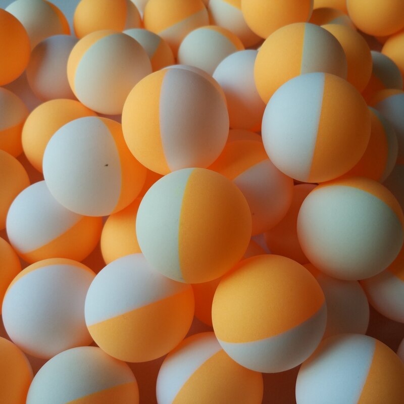 100 Stck/Pack 3 Sterne Tischtennis Ball Doppel Farbe Tennis Bälle 40 + Neue Material Trainning Klingeln Pong bälle Willkommen