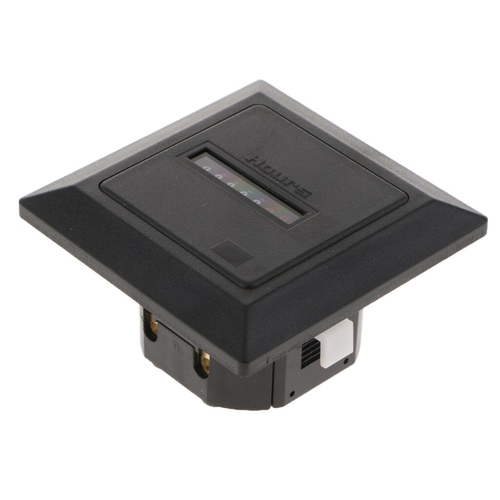 Digital Non-Resettable Hour Meter Quartz Sealed Hour Meter 0.3W 220-240V