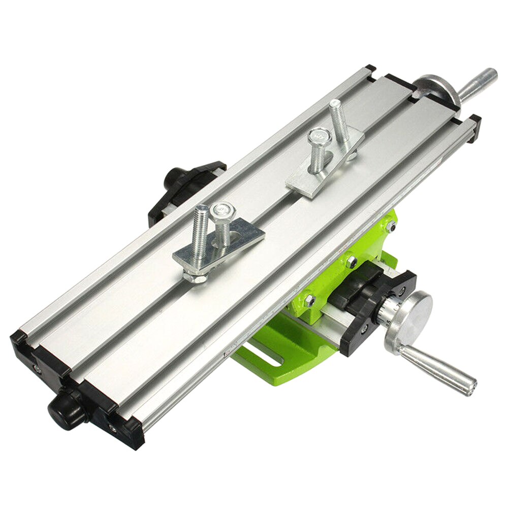 Mini fraiseuse de précision multifonction, Machine à travailler le bois, perceuse d'établi, fixation d'étau, Table de travail, taille 310x90mm