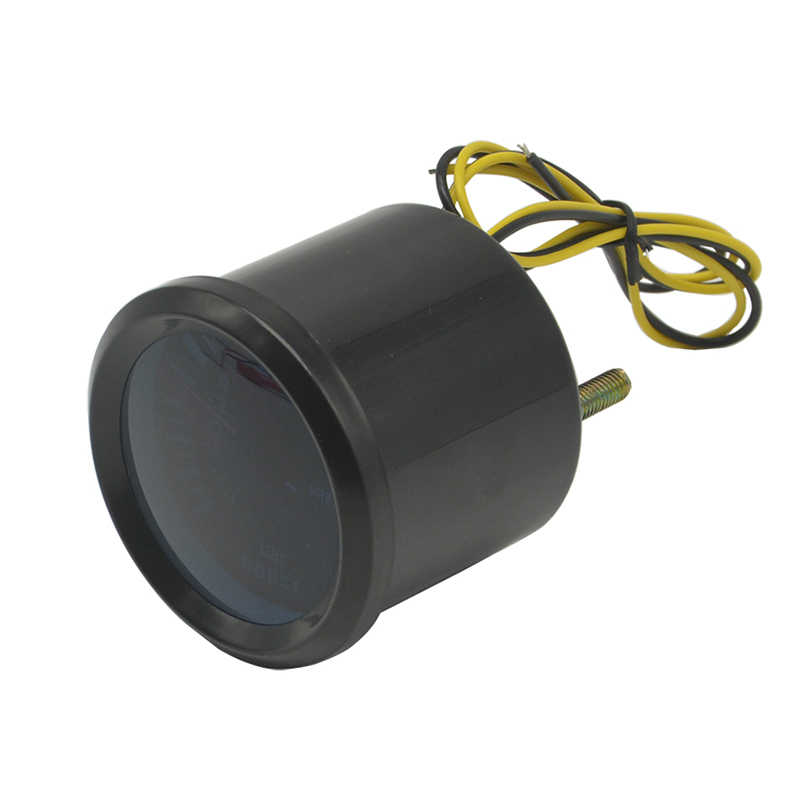 Dragon-medidor de aumento para automóveis de turbina, 52mm, retroiluminação branca,-1 a 2 barras, medidor de turbina, frete grátis