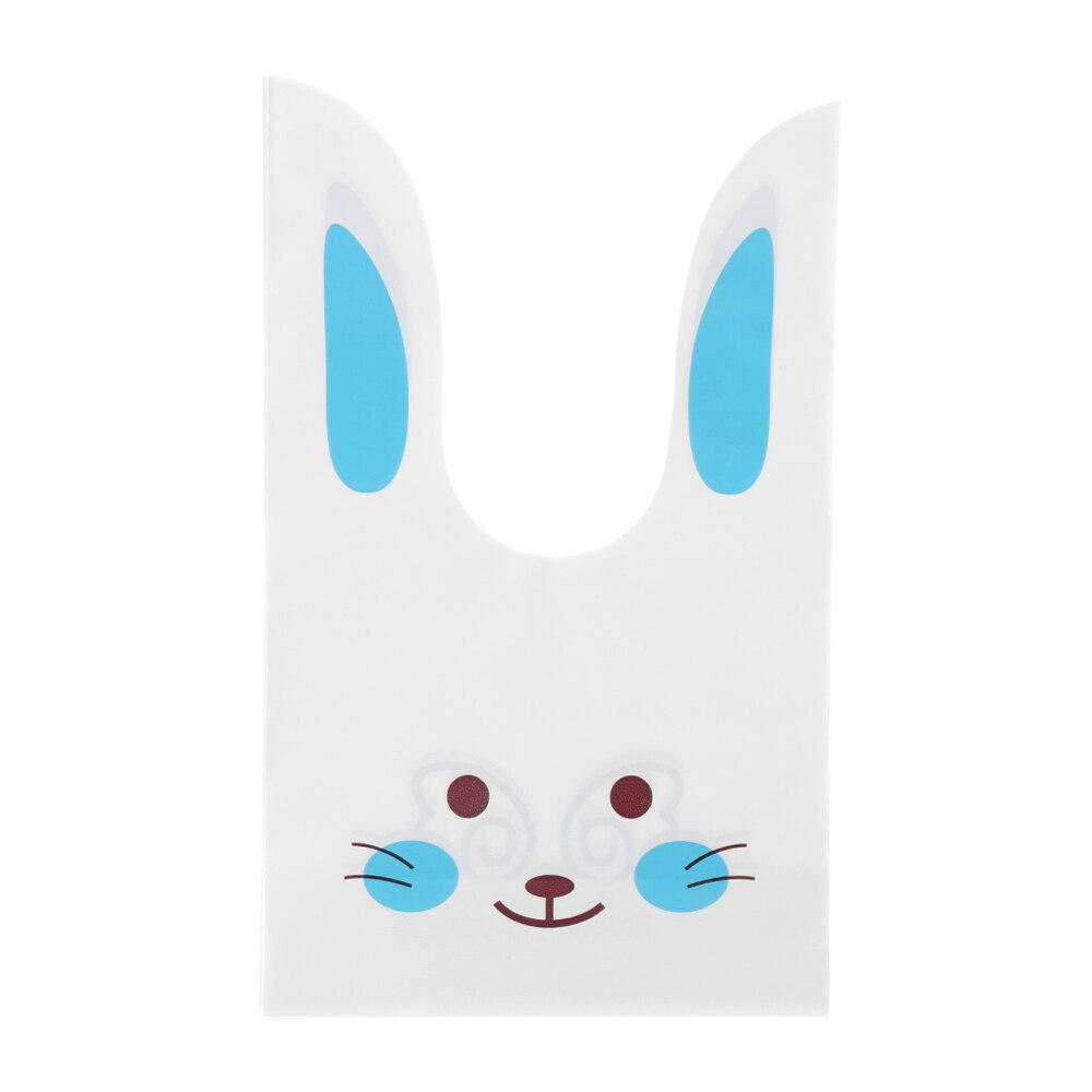 Sachets de biscuits de pâques 10 pièces | Jolis lapins, oreilles de lapin, oreilles de lapin, bonbons Biscuit, emballage , fournitures de fête, décoration mignonne pour stockage de snacks