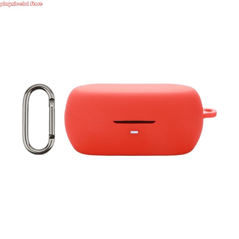 E8BA oortelefoon Beschermingskoffer voor MA10 Professionele laadkast Doos Siliconen Housing Shell Skin Shockproof Sleeve: Rood