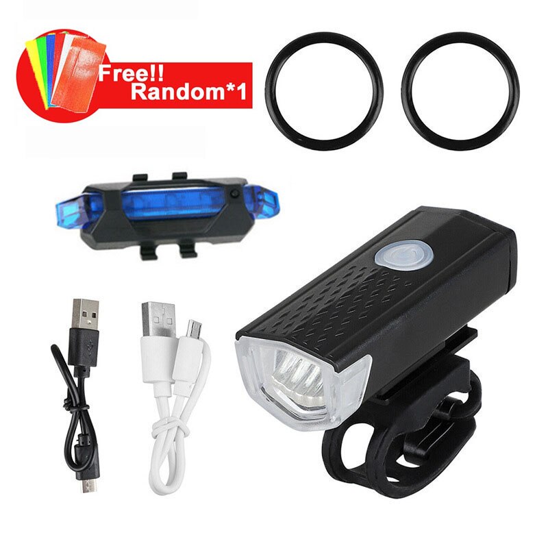 Feu Arrière Vélo LED USB Rechargeable – étanche, 4 Modes, 15 Lumens, 12h D’autonomie (noir)
