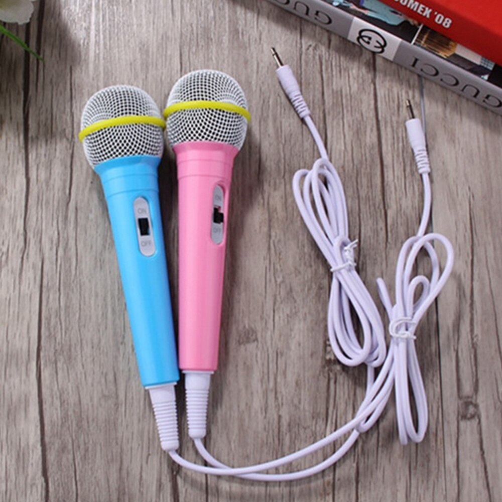 1pc Elettronico Strumento Musicale Educativo per Bambini Macchina Microfono Intelligente robot Microfono Strumenti impostato Giocattolo per I Bambini (B