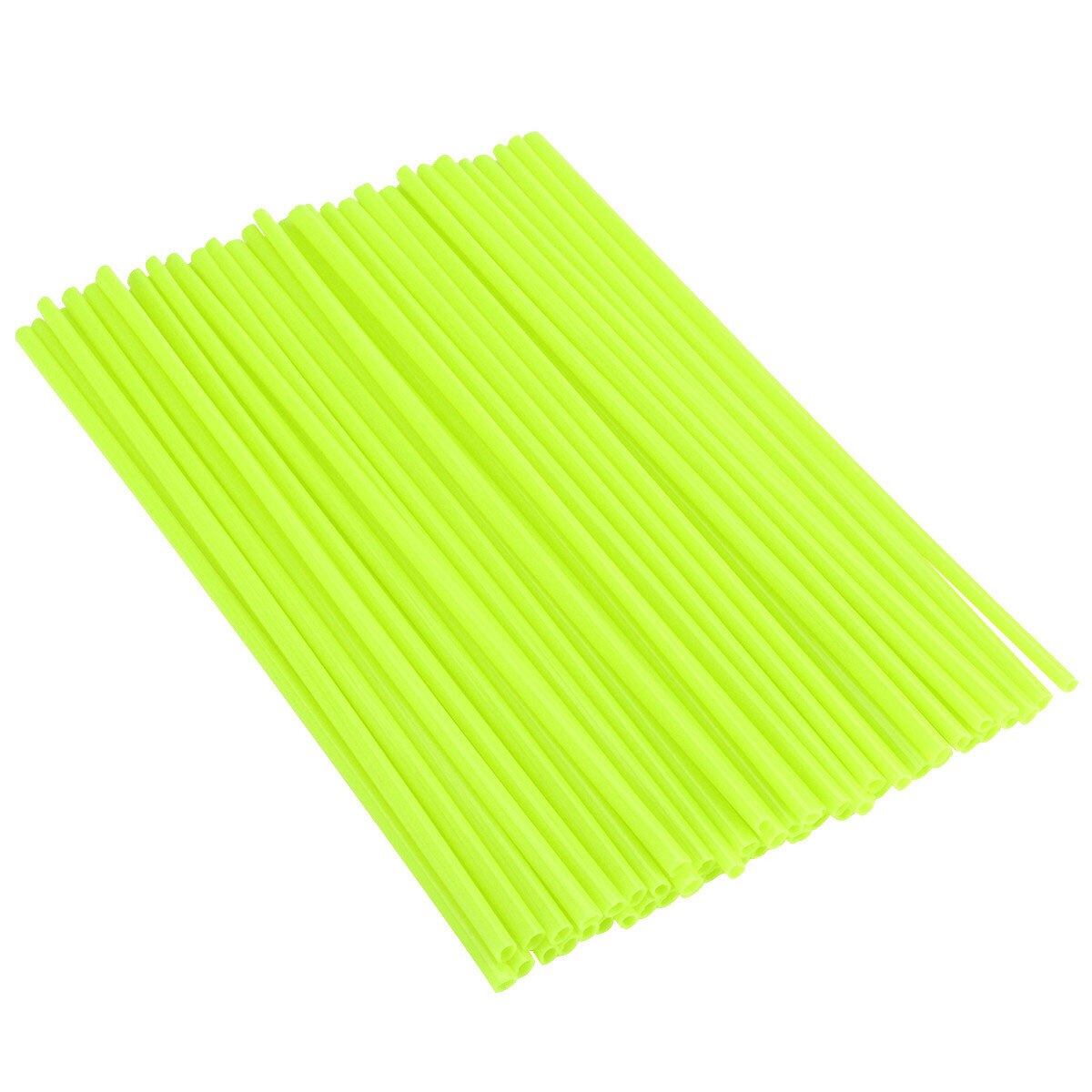Fundas protectoras para radios de bicicleta, cubiertas decorativas para llanta de rueda de bicicleta de montaña y carretera, 75 Uds.: light green