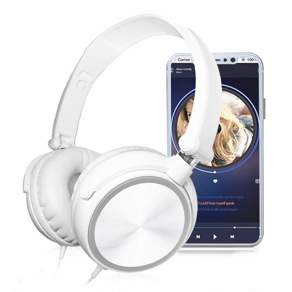 3.5Mm Koptelefoon Hifi Muziek Hoofdtelefoon Stereo Bass Headset Sport Oortjes Noise Cancelling Voor Xiaomi Huawei Iphone