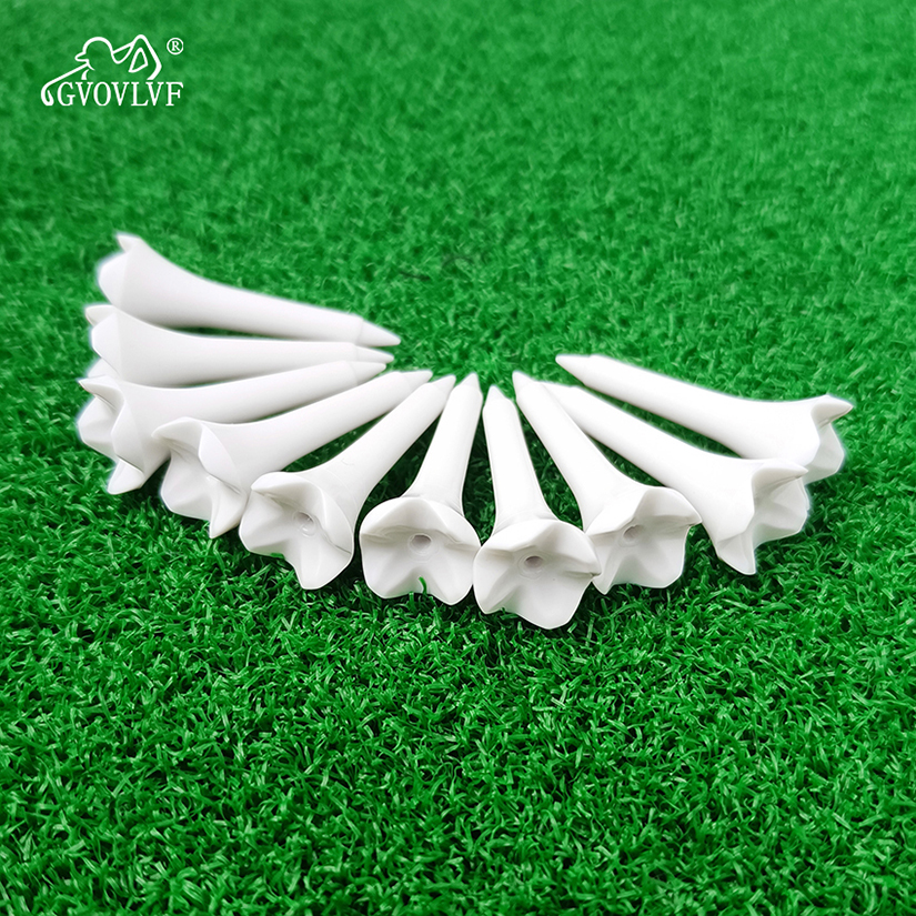 30 stk. 38mm længde tee-system i plastik golftees 83mm der maksimerer ydeevnen fra tee golftilbehør til golfspillere