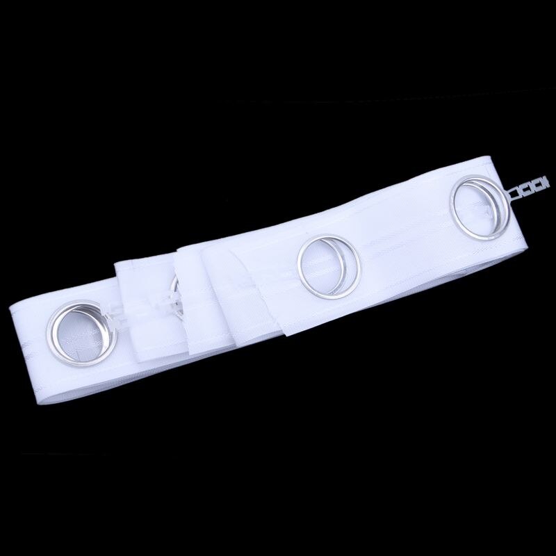 5M oeillet rideau ruban 40 anneaux accessoires couture argent rideaux stores