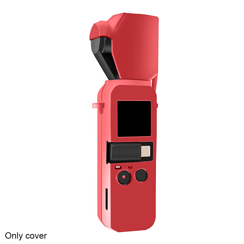 Tragbarer, strapazierfähiger silikon-gurt mit verstellbarer öffnung, rutschfester schutzhülle, weich, einfach anzubringen, stabiler tragegurt, verlustschutz für dji osmo pocket