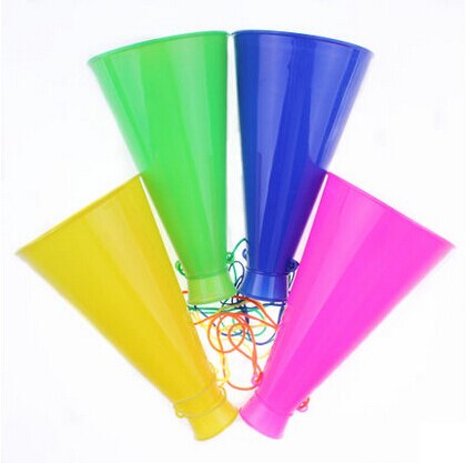 1 Pc Willekeurige Kleur Blow Fan Hoorn Vuvuzela Festivals Raves Evenementen Speaker Juichen Hoorn